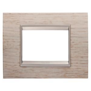LUX PLAAT-VAN HOUT-3 MODULE-LICHT EIKEN-BINNENFRAME