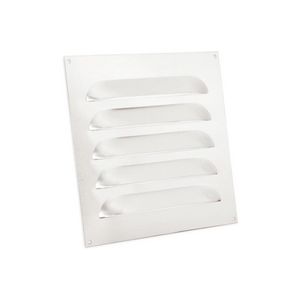 ALU schoepenrooster vlak model 250x300mm