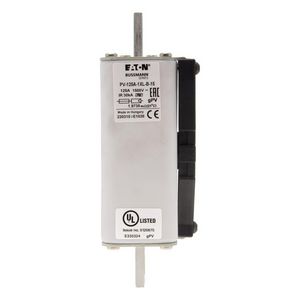 Zekering hoge snelheid 125A DC 1500V 1XL 51x189mm gPV IEC