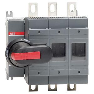 Veilighedenlastscheider 3P 200A DIN 0 incl. handgreep en as