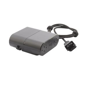 Bureau aansluitunit Link"On uitbr.zwrt 4WCD + 2 USB + Wiel.