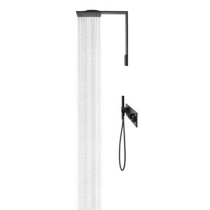 AXOR ShowerComposition module 250/250 2jet schouderdouche mat zwart