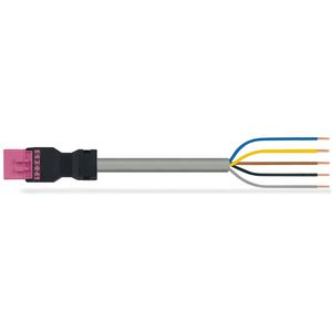 Geconf.aansluitkabel Eca Steker/open einde 891-8995/205-107