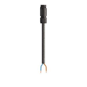 Aansluitsnoer RST08I3 female 2-polig H05RNF 100cm zwart VVE=150