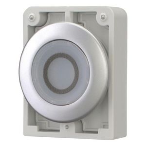 Signaaldrukknop 30mm vlak "O" vast