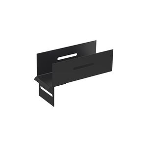 Gootopzetstuk vast 70mm zwart KG281
