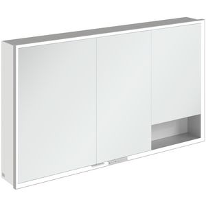 Opbouw Spiegelkast My View+ 1300x750x168mm Brilliant White