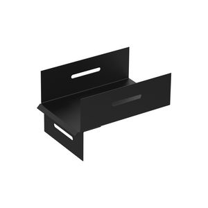 Gootopzetstuk vast 120mm zwart KG281