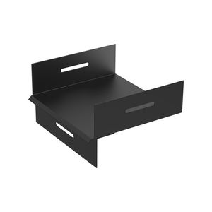 Gootopzetstuk vast 200mm zwart KG281