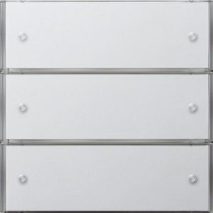 Tastsens.3 Basis 3-voudig KNX Gira F100 zuiver wit