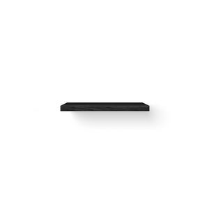 Wooden Base Shelf solo X 100cm eiken black ophanging mat zw