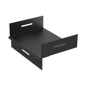Gootopzetstuk vast 250mm zwart KG281