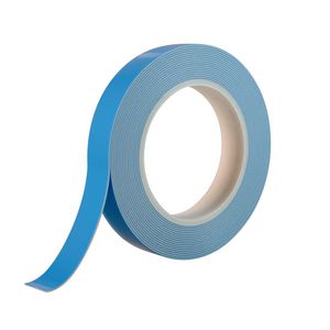 Zelfklevende tape HPX tweezijdig kleefband 19mmx5m Wit