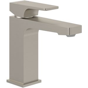 Eengreeps wastafelkr Architectura Square Brushed Nickel Matt TVW12500100064