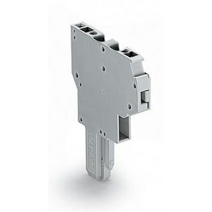 2-draads female steker CAGE CLAMP 4mm2 grijs VVE=100