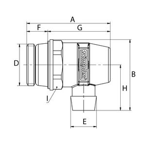 Aftapper Exclusief draaibaar G1/2 Ni Simplex VVE=10