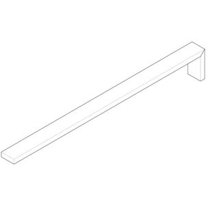 Stang handdoekhouder 19x285x255mm Dark Platinum geb
