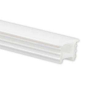 SR1 Inbouw siliconen afdekkap 10x10mm Twist+Bend 20m opaal