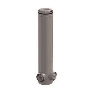 T-stuk CLV etage PP/metaal 160/250-2x80/125 hoek 90° Rolux