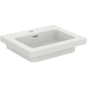 Vanity Wastafel 610x510x150mm 1 kraangat overl gl wit ip extra