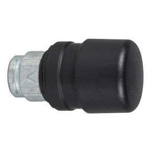Kop noodstopdrukknop 30mm Terugvering 22mm Zwart metaal