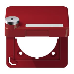 Klapdeksel CD500 rood met slot