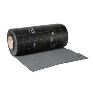 Rol a 12mtr. UBIFLEX loodvervanger 333mm grijs