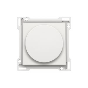 Afwerkingsset draaiknopdimmer/snelh.reg. incl. draaikn white