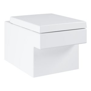 Cube ceramic wandcloset wit (excl. zitting)