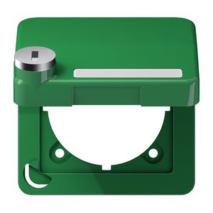 Klapdeksel CD500 groen met slot