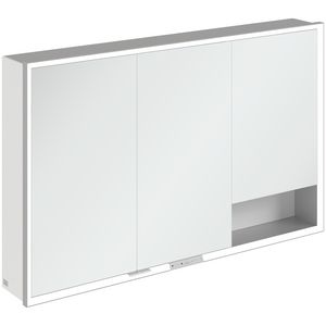 Opbouw Spiegelkast My View+ 1200x750x168mm Pure White
