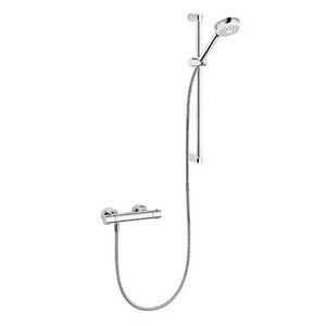 Basic logo 1s shower duo 60cm chroom