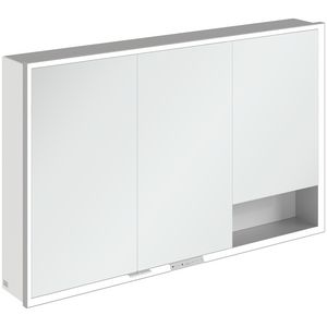 Opbouw Spiegelkast My View+ 1200x750x168mm Brilliant White