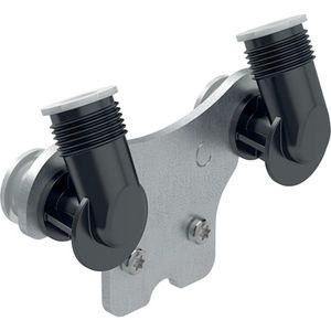 wateraansluiting ONE wastafelkraan wandmet inbouw-functiebox