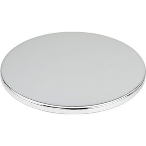 Afdekrozet 74xM8 messing/verchroomd