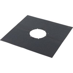 Afdichtingsmanchet 100 rubber/zwart