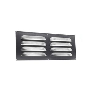 ALU schoepenrooster vlak model 500x200mm