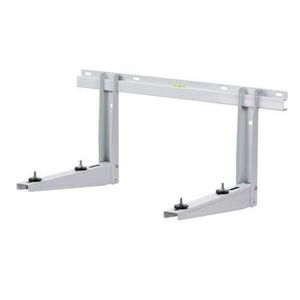 Wandbeugel MS263 rvs schuifarmen 465x375mm met wandrail 800mm max. 140kg incl. bevestigingsmateriaal