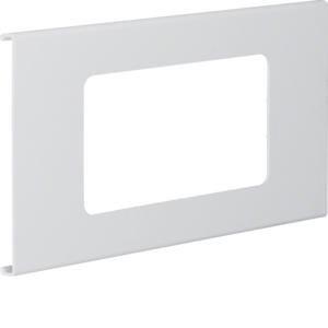 Afdekplaat voor goot 2-voudig FB 130mm breed lichtgrijs