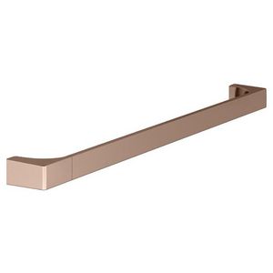 Badlakenhouder 600mm rood goud geborsteld 11101290600