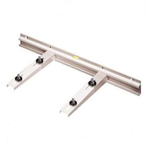 Wandbeugel MS205/B schuifarmen 520mm alu. wandrail 800mm max.140kg incl. bevestigingsmateriaal