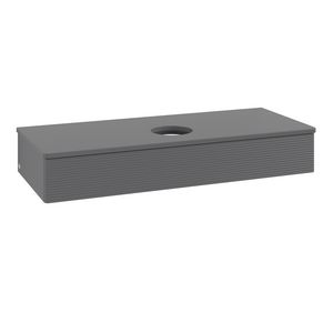 Wastafelonderkast Antao 1200x190x500mm Antr. Matt Lacquer K10110GK