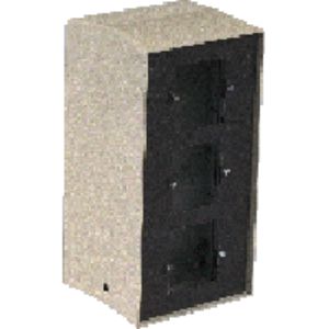 Opvoerzuil leeg 6V standaard RAL9010