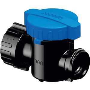 Aqua PLUS afsluitventiel PPM blauw