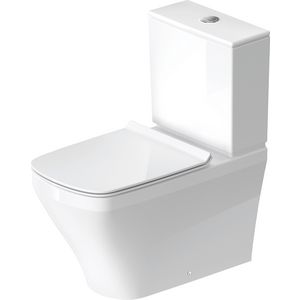 DURASTYLE #215609 staand closet tbv duoblok 705mm wit diepspoel gesloten voor stortbak 4,5ltr. PK. (excl. zitting / reservoir)