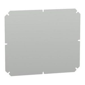 Isolerende montageplaat voor kasten 325x275mm Ø2,5mm