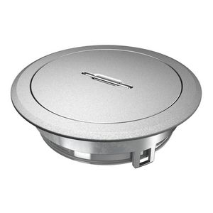 Tubusdeksel met beugel zink verchromt