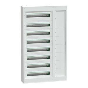 Opbouwkast 8 rijen 24 modules plus Duct PrismaSet S