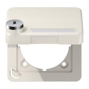 Klapdeksel CD500 wit met slot