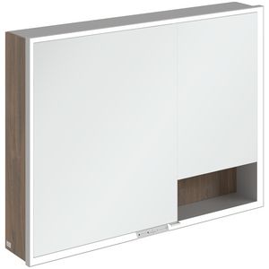 Opbouw Spiegelkast My View+ 1000x750x168mm Arizona Oak
